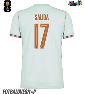 Francie William Saliba #17 Dámské Venkovní Dres MS 2026 Krátký Rukáv